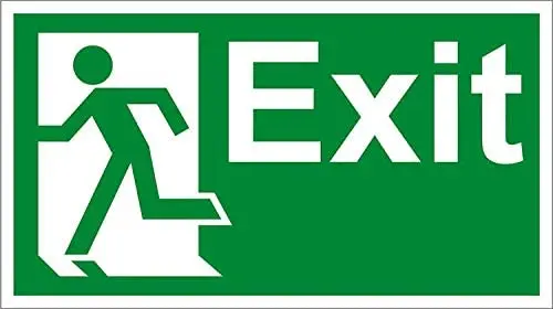 Exit Indicator Sign.12" x 16" Metal Aluminum Sign Notice Street Traffic Danger Warning Durable,Waterproof and Rustproof
Exit Indicator Sign.12" x 16" Metal Aluminum Sign Notice Street Traffic Danger Warning Durable,Waterproof and Rustproof