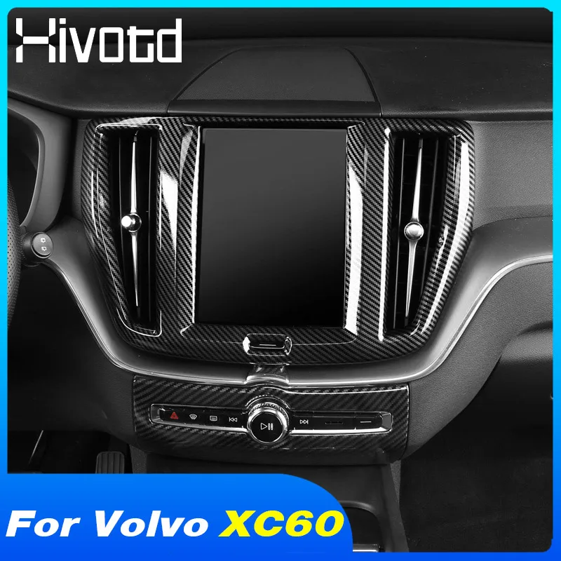 Hivotd Car Navigation AC Cover Air Conditioning Switch Knob Panel Trim Sticker Accessories Styling For Volvo XC60 2018-2022
Hivotd Car Navigation AC Cover Air Conditioning Switch Knob Panel Trim Sticker Accessories Styling For Volvo XC60 2018-2022