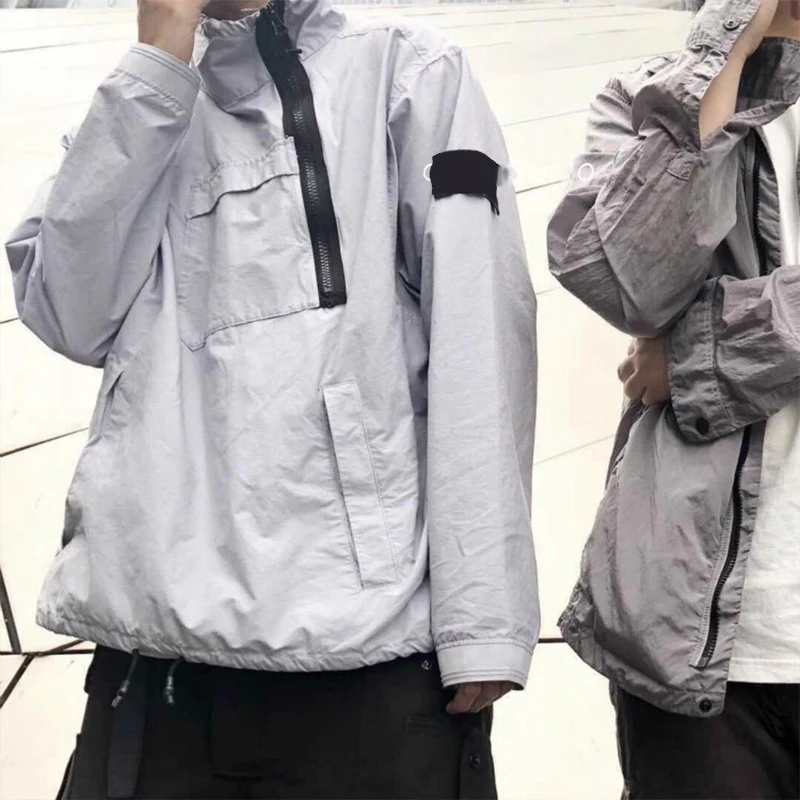 Куртка мужская и женская Techwear, металлическая Повседневная Спортивная ветровка Varsity, бейсбольные топы, осенняя потертая молния K120
Куртка мужская и женская Techwear, металлическая Повседневная Спортивная ветровка Varsity, бейсбольные топы, осенняя потертая молния K120