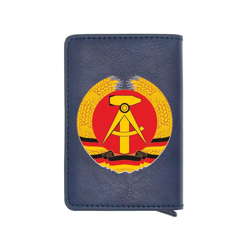 Classic DDR East Germany Logo Casual Leather Credit Card Holder Wallet Men Women Short Purse
Classic DDR East Germany Logo Casual Leather Credit Card Holder Wallet Men Women Short Purse