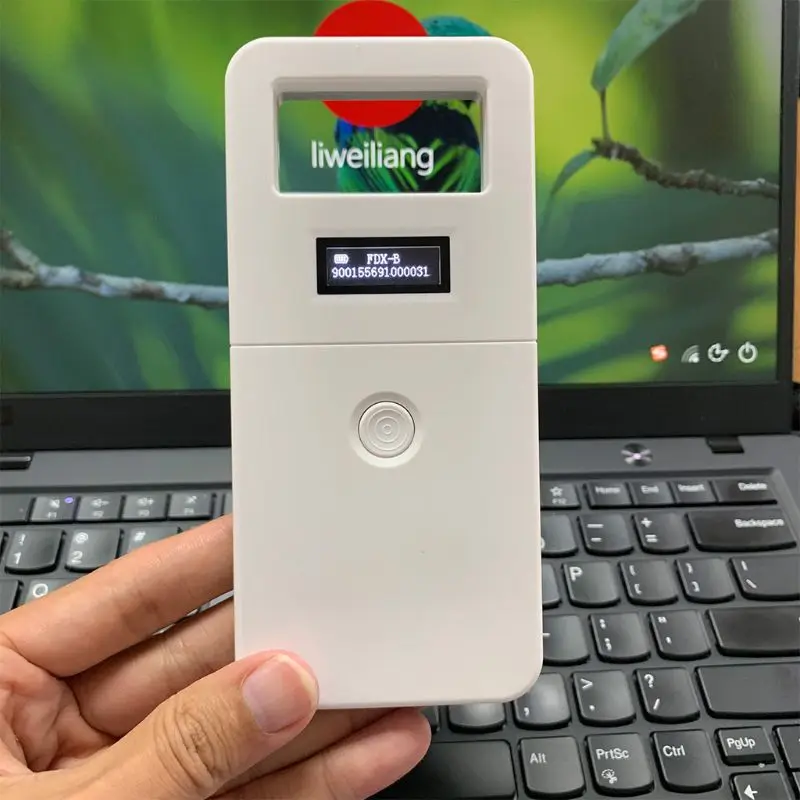 ISO11784/5 FDX-B Animal pet ID chip reader transponder USB RFID handheld microchip scanner for dog,cats,horse
ISO11784/5 FDX-B Animal pet ID chip reader transponder USB RFID handheld microchip scanner for dog,cats,horse