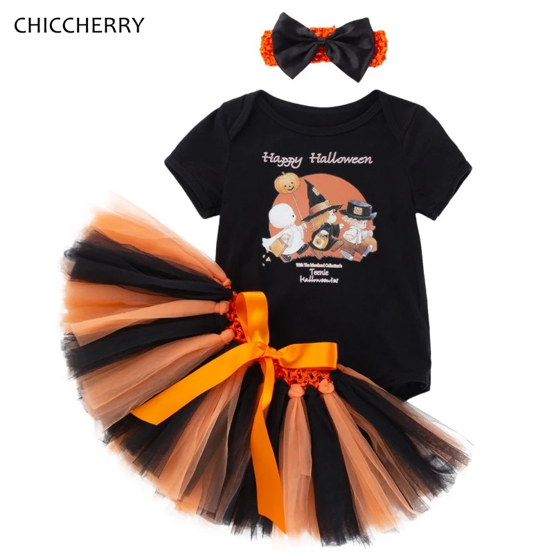 Happy Halloween Costume for Kids Black Infant Bodysuit Lace Tutu Skirts Headband Newborn Baby Girl Clothes Sets Toddler Outfits
Happy Halloween Costume for Kids Black Infant Bodysuit Lace Tutu Skirts Headband Newborn Baby Girl Clothes Sets Toddler Outfits