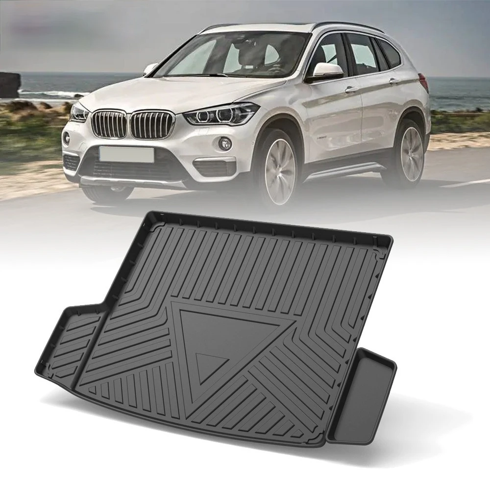 Коврик багажника из ТПЭ для BMW X1, 2016, 2017, 2018, 2019, 2020, 2021, водонепроницаемый, нескользящий, резиновый, 3D, аксессуары для багажника
Коврик багажника из ТПЭ для BMW X1, 2016, 2017, 2018, 2019, 2020, 2021, водонепроницаемый, нескользящий, резиновый, 3D, аксессуары для багажника
