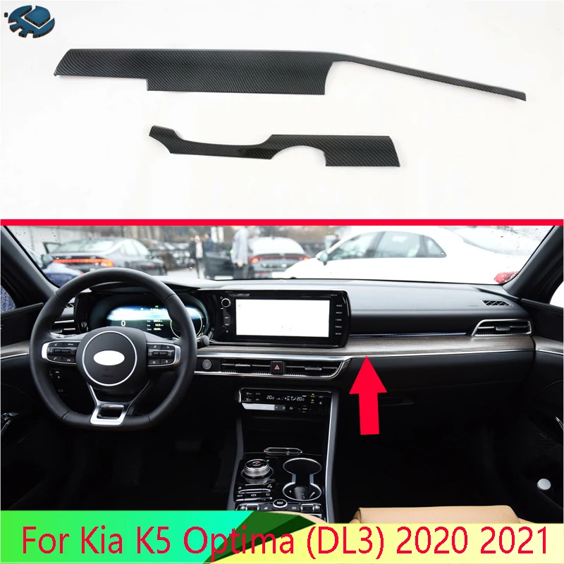 For Kia K5 Optima (DL3) 2020 2021 Car Accessories Carbon Fiber Style Center console Interior Instrument Panel Around trim
For Kia K5 Optima (DL3) 2020 2021 Car Accessories Carbon Fiber Style Center console Interior Instrument Panel Around trim
