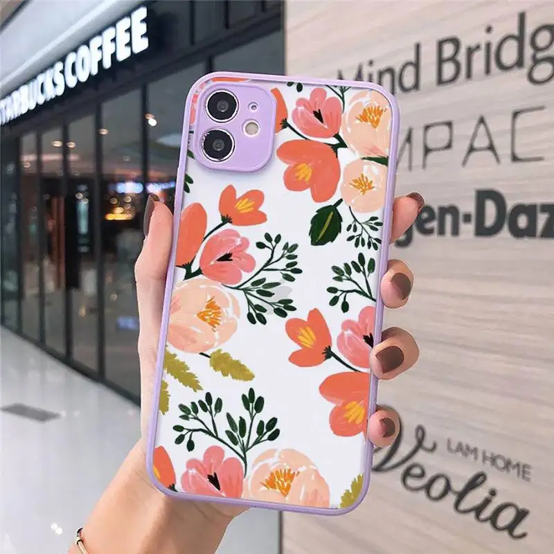 flower Vintage art pattern Phone Case matte transparent For iphone 7 8 11 12 plus mini x xs xr pro max cover
flower Vintage art pattern Phone Case matte transparent For iphone 7 8 11 12 plus mini x xs xr pro max cover