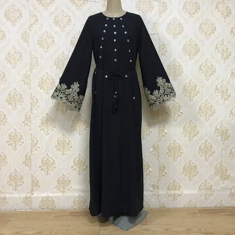 New Ramadan Eid Mubarak Abaya Dubai Women's Embroidered Diamond Muslim Dress Abayas Women's Kaftan Islamic Africa Dashiki
New Ramadan Eid Mubarak Abaya Dubai Women's Embroidered Diamond Muslim Dress Abayas Women's Kaftan Islamic Africa Dashiki