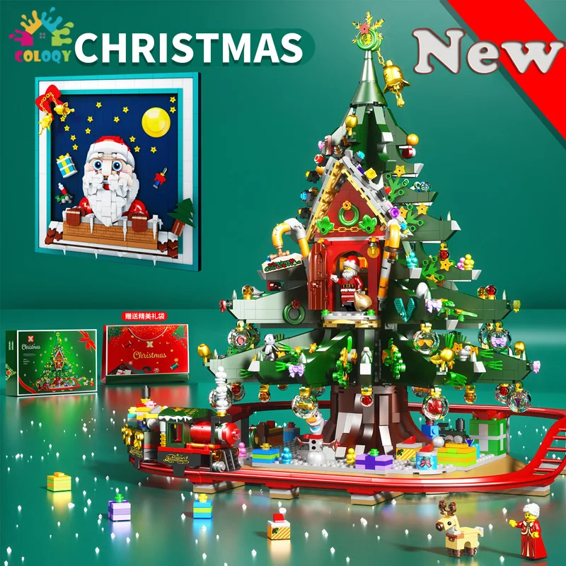 Disney Christmas Tree Building Blocks Elk Train Santa Claus Photos Bricks Mini Action Figures Toys For Children Christmas Gifts
Disney Christmas Tree Building Blocks Elk Train Santa Claus Photos Bricks Mini Action Figures Toys For Children Christmas Gifts