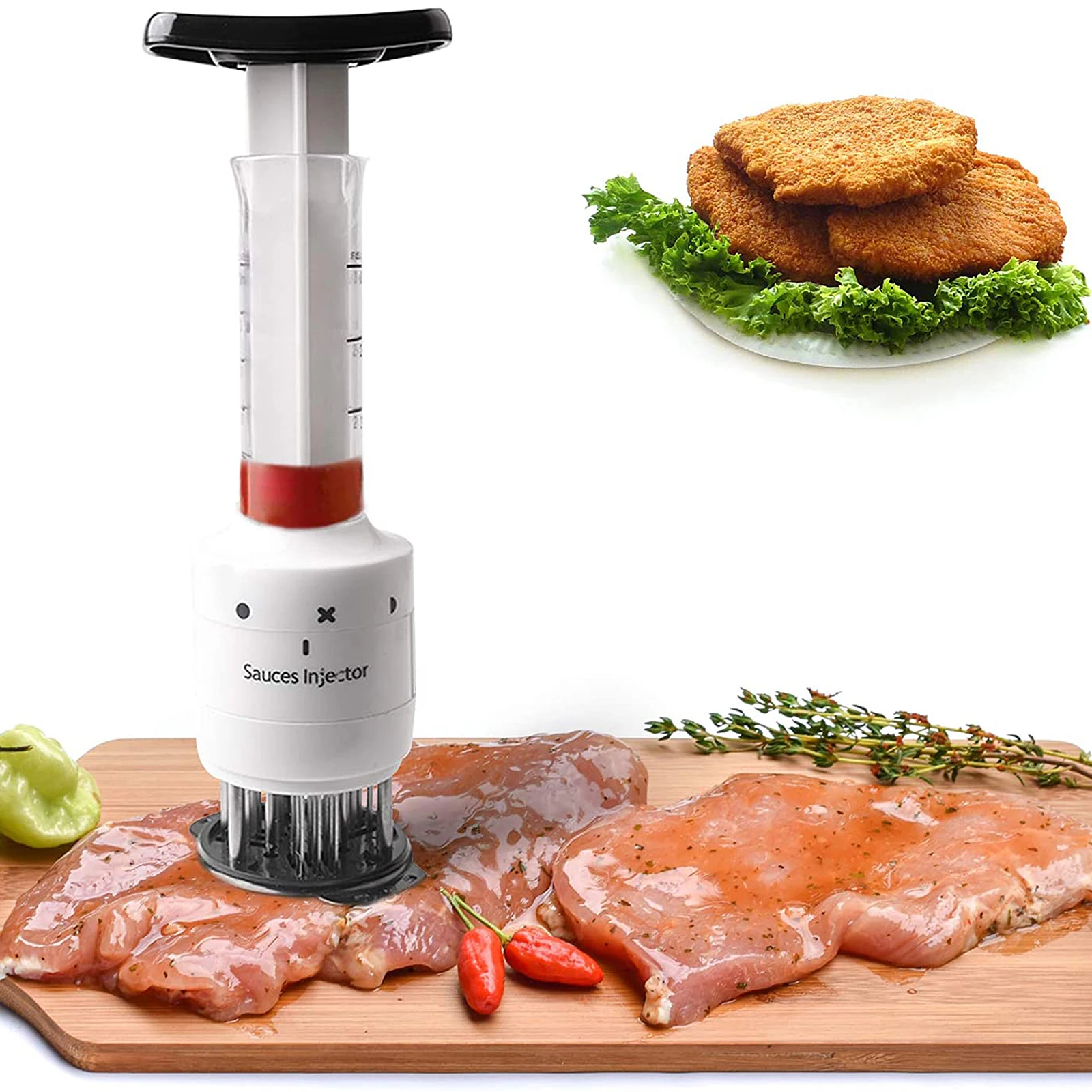 2-в-1 профессиональная игла для мяса с иглой для мяса из нержавеющей стали кухонные инструменты аксессуары для приготовления пищи
2-в-1 профессиональная игла для мяса с иглой для мяса из нержавеющей стали кухонные инструменты аксессуары для приготовления пищи