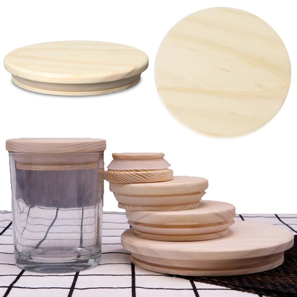 Reusable Kitchen Organization Compatible Bottle Sealing Caps Wood Lids Wide Mouth Cover Canning Storage Mason Jar Lid
Reusable Kitchen Organization Compatible Bottle Sealing Caps Wood Lids Wide Mouth Cover Canning Storage Mason Jar Lid