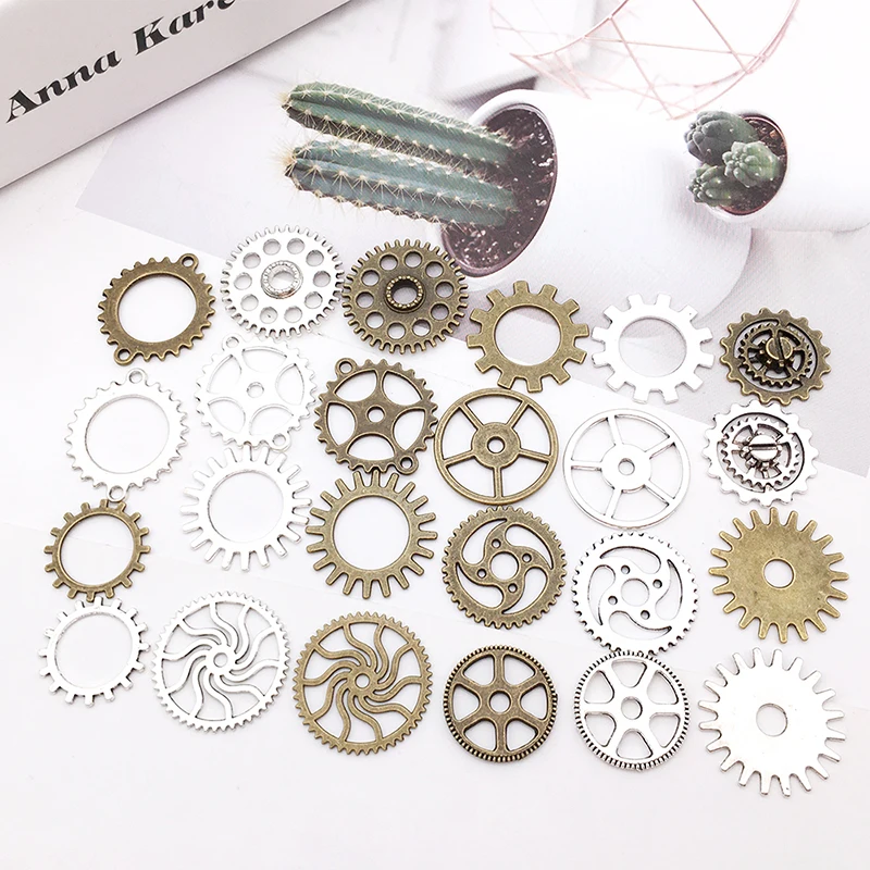 10Pcs Gear Charms Pendants DIY Jewelry Making Alloy Findings Accessory For Necklaces Earrings
10Pcs Gear Charms Pendants DIY Jewelry Making Alloy Findings Accessory For Necklaces Earrings