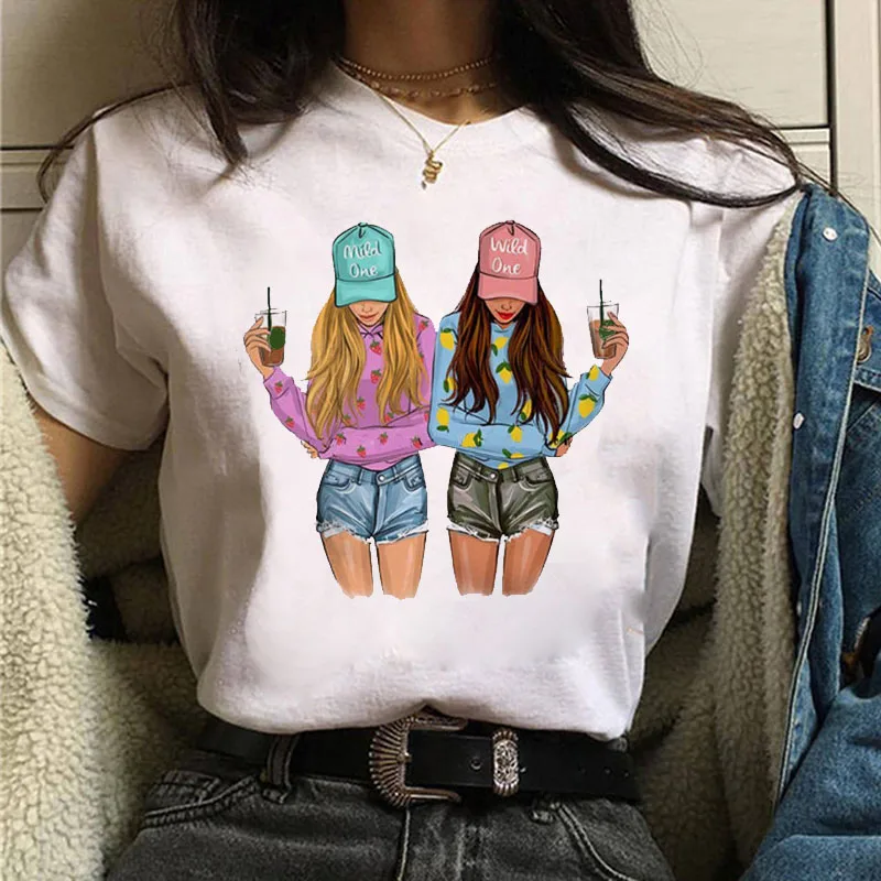 Best Friends Girl T-Shirt Girl Summer Casual Tops Tees Female Hipster 90s T-shirts Women Harajuku Short Sleeve Tshirt,Drop Ship
Best Friends Girl T-Shirt Girl Summer Casual Tops Tees Female Hipster 90s T-shirts Women Harajuku Short Sleeve Tshirt,Drop Ship