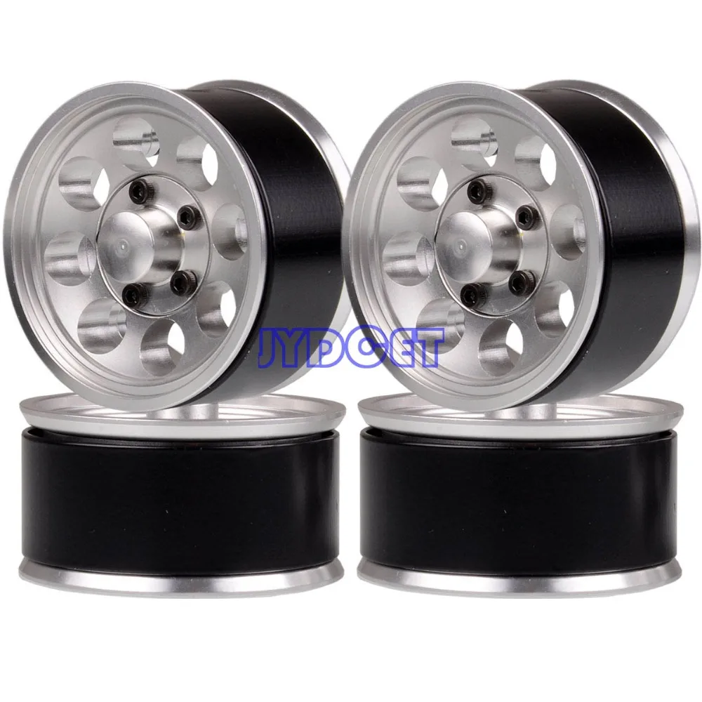 Aluminum 4pcs 1.55" Beadlock Wheels For 1/10 RC Crawler Traxxas RC4WD Axial
Aluminum 4pcs 1.55" Beadlock Wheels For 1/10 RC Crawler Traxxas RC4WD Axial