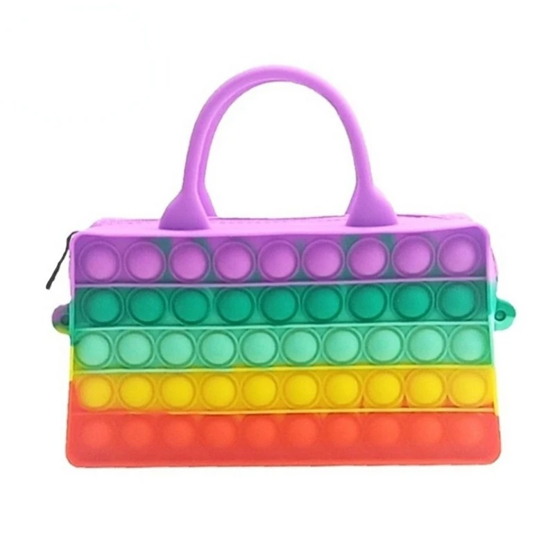 Новая модная сумка для игрушек с наконечниками пальцев, двусторонняя пузырьковая косметичка для взрослых и детей, антистрессовая сумка для...
Новая модная сумка для игрушек с наконечниками пальцев, двусторонняя пузырьковая косметичка для взрослых и детей, антистрессовая сумка для...