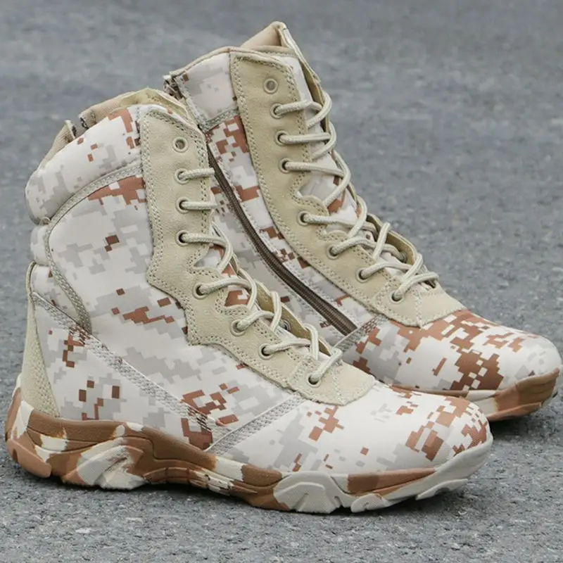Men Women Tactical Military Boots Hunting Shoes Camouflage Combat Desert Ankle Boot Hiking Walking Shoes Botas Militares Hombre
Men Women Tactical Military Boots Hunting Shoes Camouflage Combat Desert Ankle Boot Hiking Walking Shoes Botas Militares Hombre