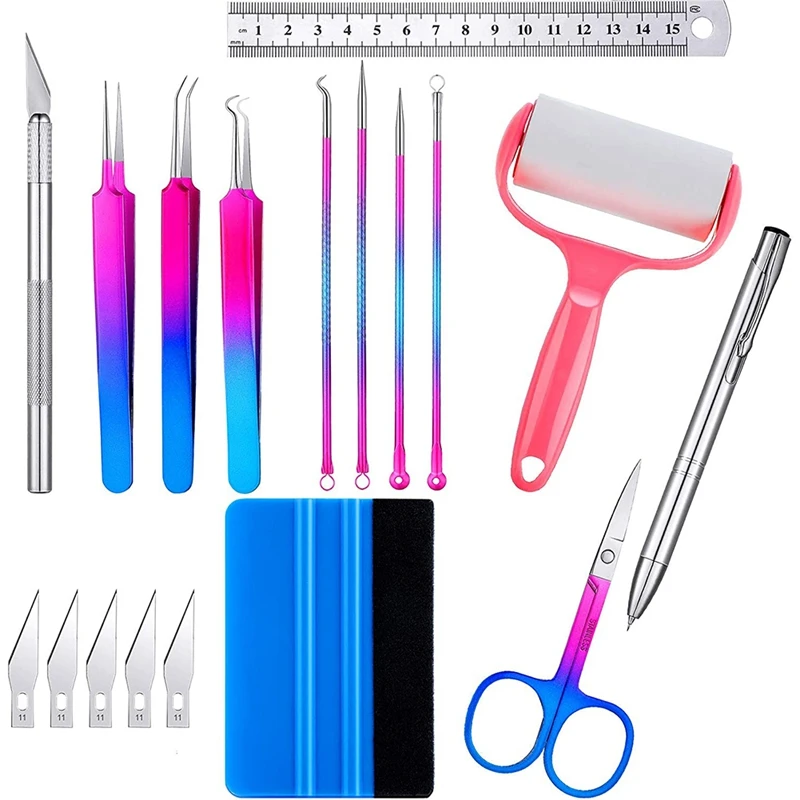 Craft Vinyl Weeding Tools Set Basic Vinyl Tool Silhouettes Cameos DIY Accessories Handmade Tool Wholesale
Craft Vinyl Weeding Tools Set Basic Vinyl Tool Silhouettes Cameos DIY Accessories Handmade Tool Wholesale