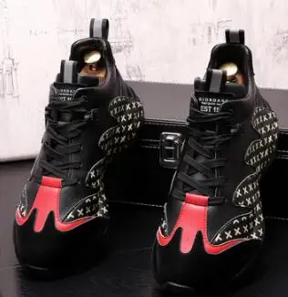 Designer Men's Leather Sneakers New Trend Sneakers Lace Up Causal Flats Shoes Men Moccasins Rock Sports Walking Footwear
Designer Men's Leather Sneakers New Trend Sneakers Lace Up Causal Flats Shoes Men Moccasins Rock Sports Walking Footwear