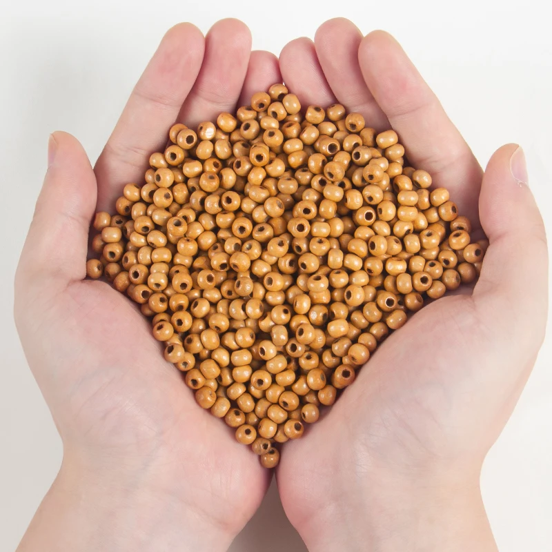 6mm Natural Wood Beads 100/500/1000Pcs Round Loose Smooth Wooden Beads To Needlework For DIY Jewelry Bracelets Components Making
6mm Natural Wood Beads 100/500/1000Pcs Round Loose Smooth Wooden Beads To Needlework For DIY Jewelry Bracelets Components Making