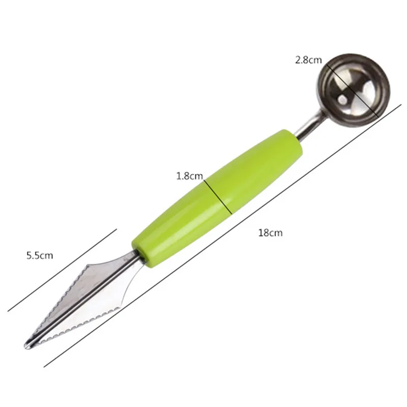 1pc Steel Carving Knife Dual-Headed Fruit Dredging Melon Tool Fruit Melon Cream Baller Spooner Multifunction Ice K3X7
1pc Steel Carving Knife Dual-Headed Fruit Dredging Melon Tool Fruit Melon Cream Baller Spooner Multifunction Ice K3X7