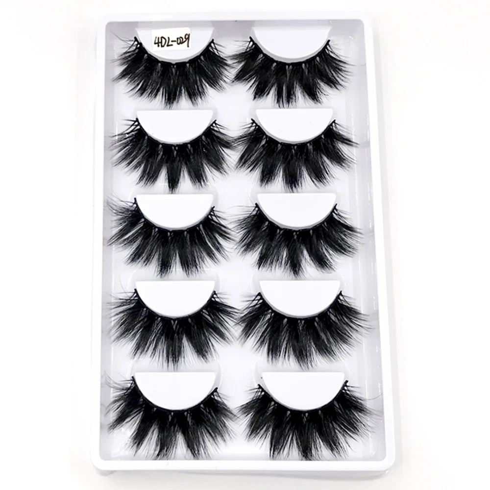 5 Pairs 4D Faux Mink False Eyelashes Wispies Criss-cross Fluffy Lash Natural Long Eye Make Up Tools Handmade Cruelty-free Makeup
5 Pairs 4D Faux Mink False Eyelashes Wispies Criss-cross Fluffy Lash Natural Long Eye Make Up Tools Handmade Cruelty-free Makeup