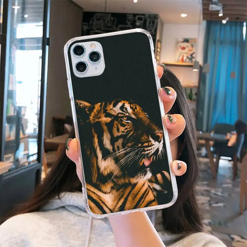 tiger King animal fierce shell Phone Case Transparent soft For iphone 5 5s 5c se 6 6s 7 8 11 12 plus mini x xs xr pro max
tiger King animal fierce shell Phone Case Transparent soft For iphone 5 5s 5c se 6 6s 7 8 11 12 plus mini x xs xr pro max