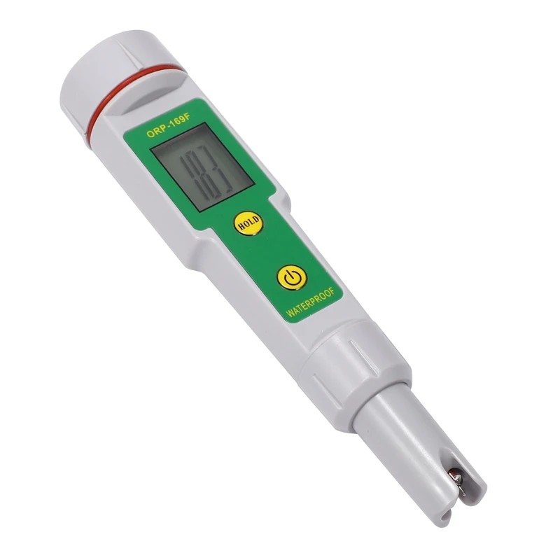 ORP169F Digital ORP Tester Waterproof ORP Meter 0 - 1999MV Water Quality Tester for Aquarium and Swimming Pool
ORP169F Digital ORP Tester Waterproof ORP Meter 0 - 1999MV Water Quality Tester for Aquarium and Swimming Pool
