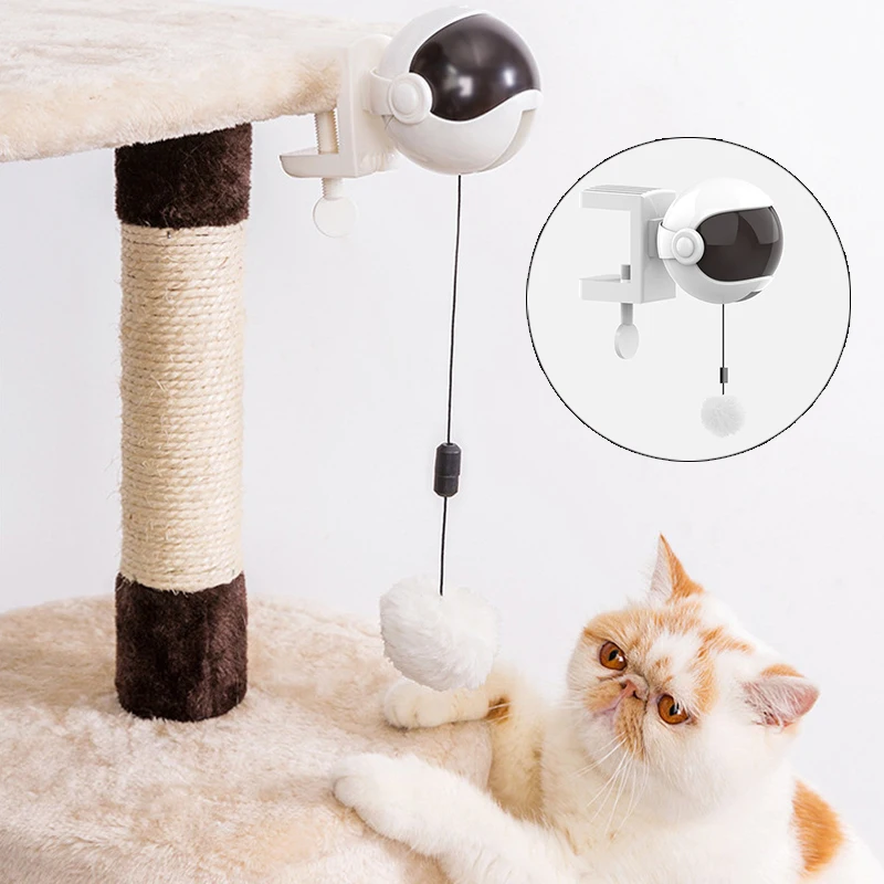 Smart Cat Ball Teaser Toys Electric Automatic Lifting KittenYo-Yo Ball Exercise Toy Puzzle Products Pet Supplies Interactive
Smart Cat Ball Teaser Toys Electric Automatic Lifting KittenYo-Yo Ball Exercise Toy Puzzle Products Pet Supplies Interactive