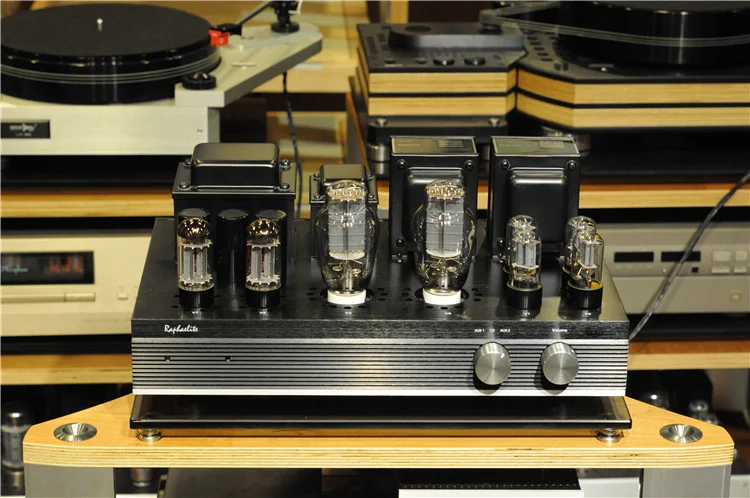 

ES30 Single ended stereo tube Amp Hi-Fi Integrated amplifier 300B Vacuum tube with protective cover