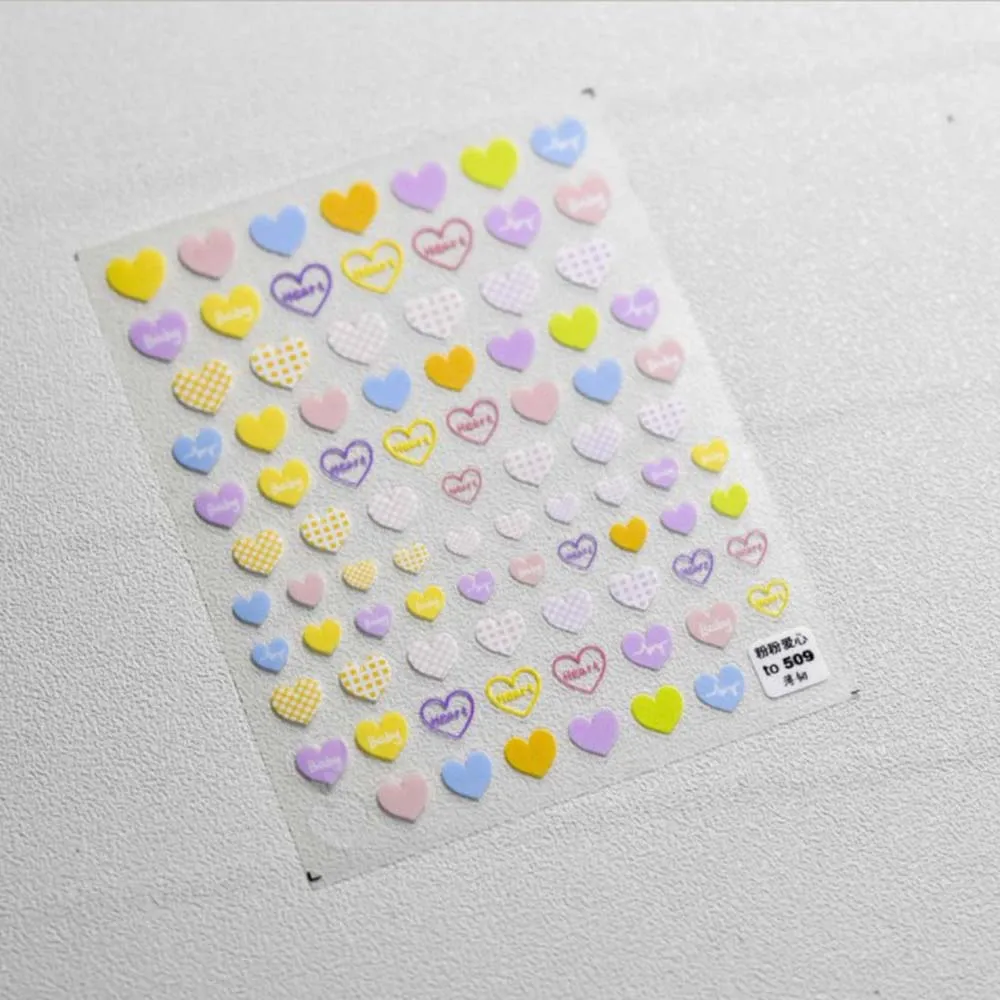 Nail Art Cute Sticker Thin Transparent Japanese 3D Color Love Charm Exquisite Nail Art Decoration Manicure Accessories
Nail Art Cute Sticker Thin Transparent Japanese 3D Color Love Charm Exquisite Nail Art Decoration Manicure Accessories