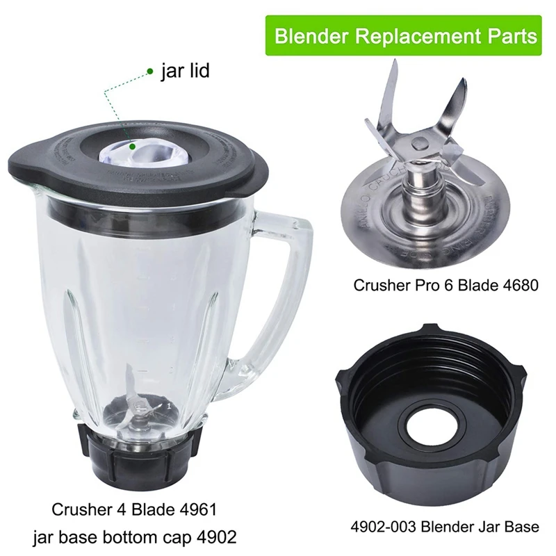 Replacement Parts Compatible for Oster Blender, for Oster & Osterizer Blenders Accessories
Replacement Parts Compatible for Oster Blender, for Oster & Osterizer Blenders Accessories