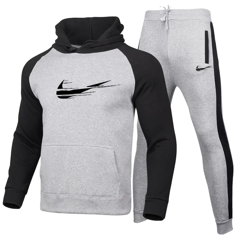 Men's Set Sportswear Pantsuit Sweatshirts Sweatpants Sports Suit Husband Hoodies Jogging Leisure Pullover Brand Clothes S-3XL 
Men's Set Sportswear Pantsuit Sweatshirts Sweatpants Sports Suit Husband Hoodies Jogging Leisure Pullover Brand Clothes S-3XL
