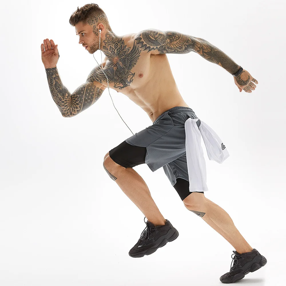 Men's Shorts running shorts Sports shorts Men double layers Fitness Shorts Quick Dry Training Mens Gym Shorts men Sportswear
Men's Shorts running shorts Sports shorts Men double layers Fitness Shorts Quick Dry Training Mens Gym Shorts men Sportswear