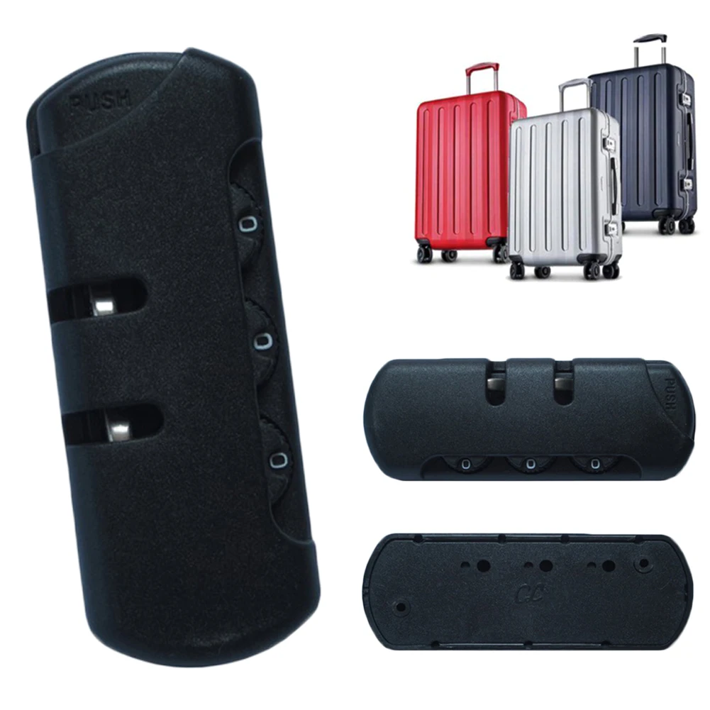 Security 3 Digit Combination Padlock Lock Luggage Suitcase Travel Changed Code Lock Convenient Black Luggage Lock Free Shipping
Security 3 Digit Combination Padlock Lock Luggage Suitcase Travel Changed Code Lock Convenient Black Luggage Lock Free Shipping