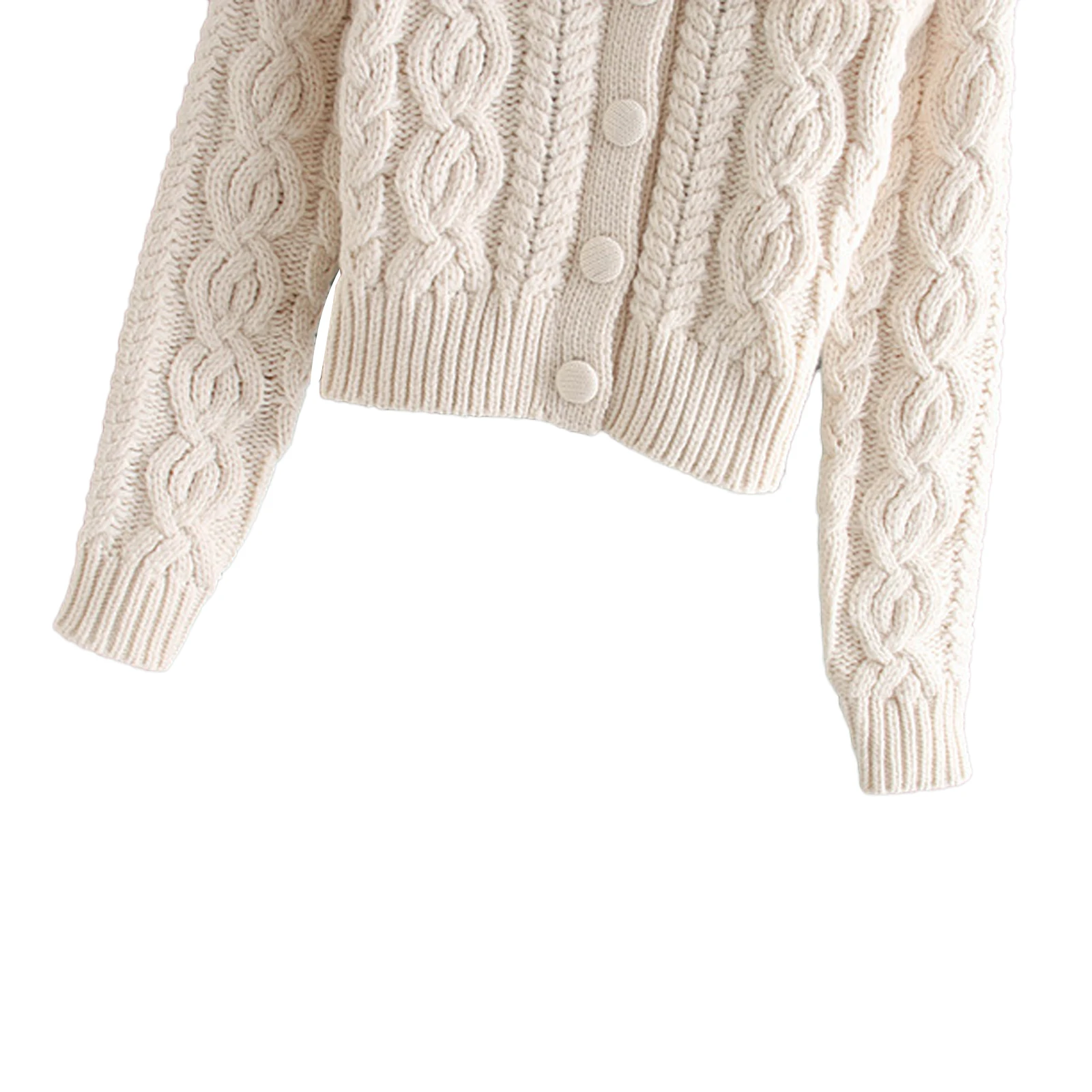 Women sweater Autumn Long-sleeved Cardigan Fashion Fur turn-down Collar Solid Color Knitted Twist Single-breasted Coat sweater
Women sweater Autumn Long-sleeved Cardigan Fashion Fur turn-down Collar Solid Color Knitted Twist Single-breasted Coat sweater