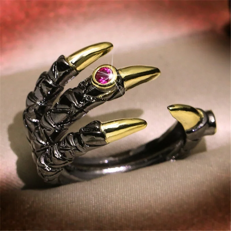European and American Dragon Eagle Claw Ring For Women Men Party Wedding Jewelry Unisex Pattern Hip Hop Rings Accessories
European and American Dragon Eagle Claw Ring For Women Men Party Wedding Jewelry Unisex Pattern Hip Hop Rings Accessories
