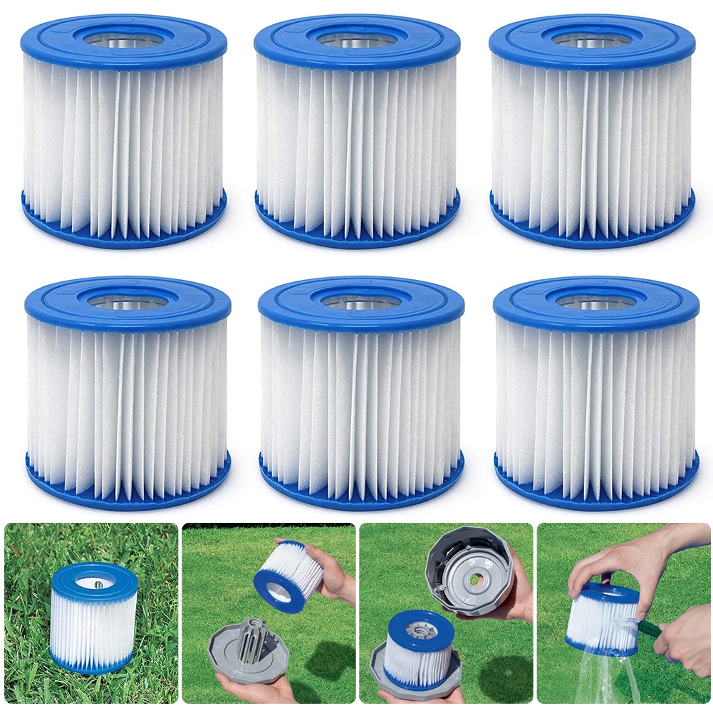 Swimming Pool Filter for microorga Flowclear Size VI Replacement Filter Cartridge for Lay-Z-Spa - Miami Vegas Palm Springs Paris
Swimming Pool Filter for microorga Flowclear Size VI Replacement Filter Cartridge for Lay-Z-Spa - Miami Vegas Palm Springs Paris