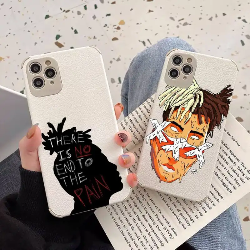 XXXTENTACION Phone Case Lambskin Leather For iphone 12 11 8 7 6 XR X XS PLUS MINI PLUS PRO MAX Shockproof coque shell funda
XXXTENTACION Phone Case Lambskin Leather For iphone 12 11 8 7 6 XR X XS PLUS MINI PLUS PRO MAX Shockproof coque shell funda