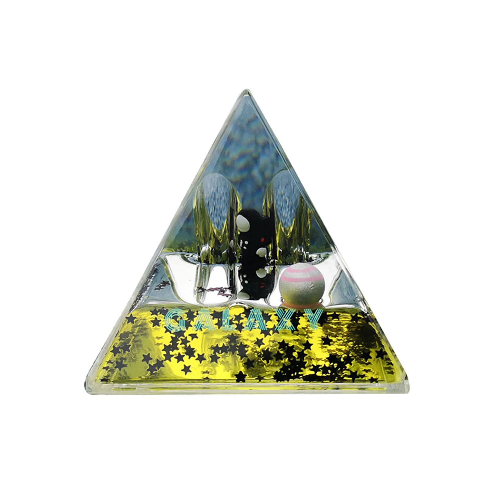 Liquid Quicksand Pyramid Pen Pencil Container Holder Mysterious Space Acrylic Resin Desk Decorative Organizer FP8
Liquid Quicksand Pyramid Pen Pencil Container Holder Mysterious Space Acrylic Resin Desk Decorative Organizer FP8