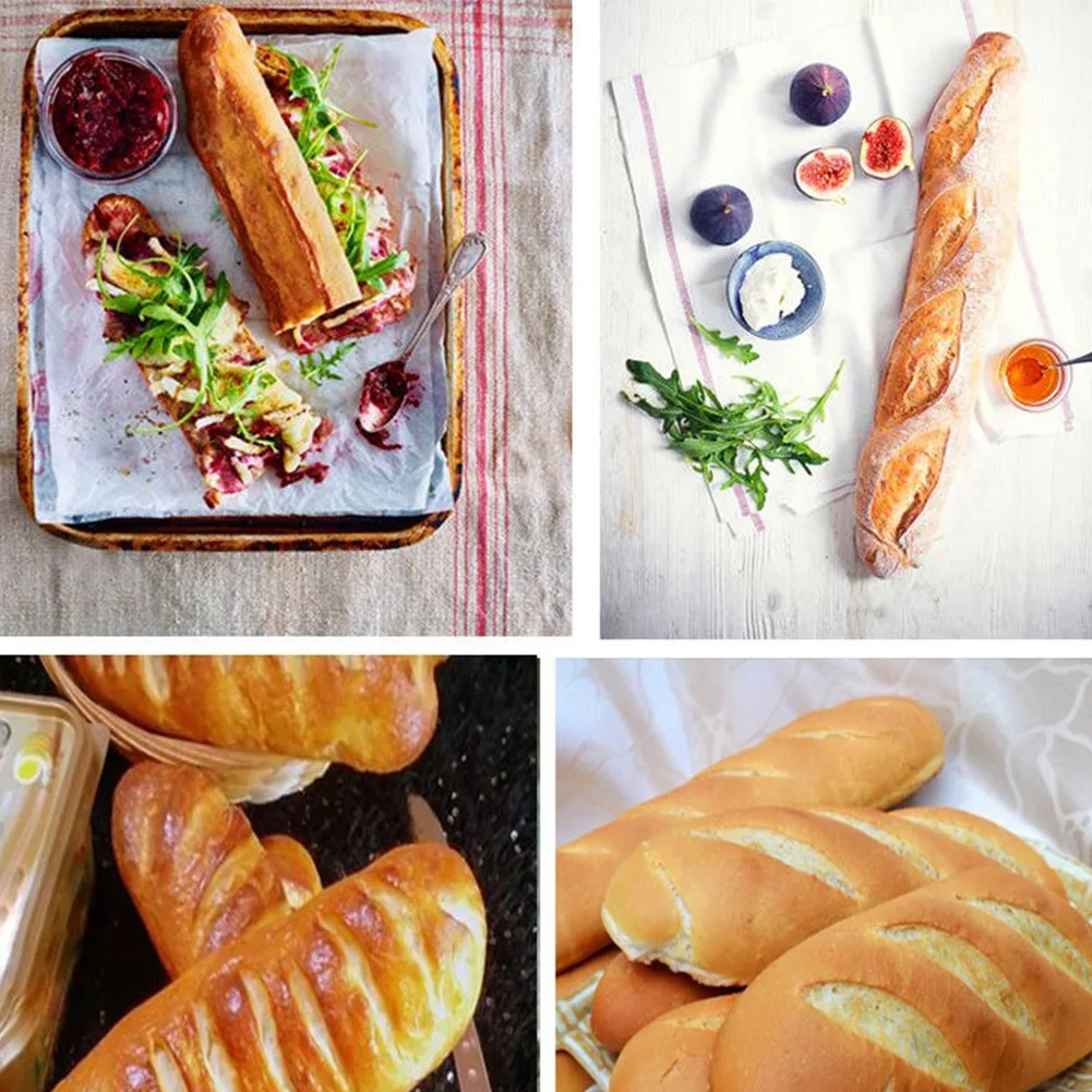 French Bread Mold for Baking Bread Wave Baking Tray Practical Cake Pan Baguette Mold Groove Waves Bread Baking Tool
French Bread Mold for Baking Bread Wave Baking Tray Practical Cake Pan Baguette Mold Groove Waves Bread Baking Tool