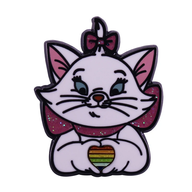 LT1222 Cats rainbow heart Enamel Pins for Clothes Badges on Backpack Lapel Pin Decoration Gifts for Friends Jewelry Accessories
LT1222 Cats rainbow heart Enamel Pins for Clothes Badges on Backpack Lapel Pin Decoration Gifts for Friends Jewelry Accessories