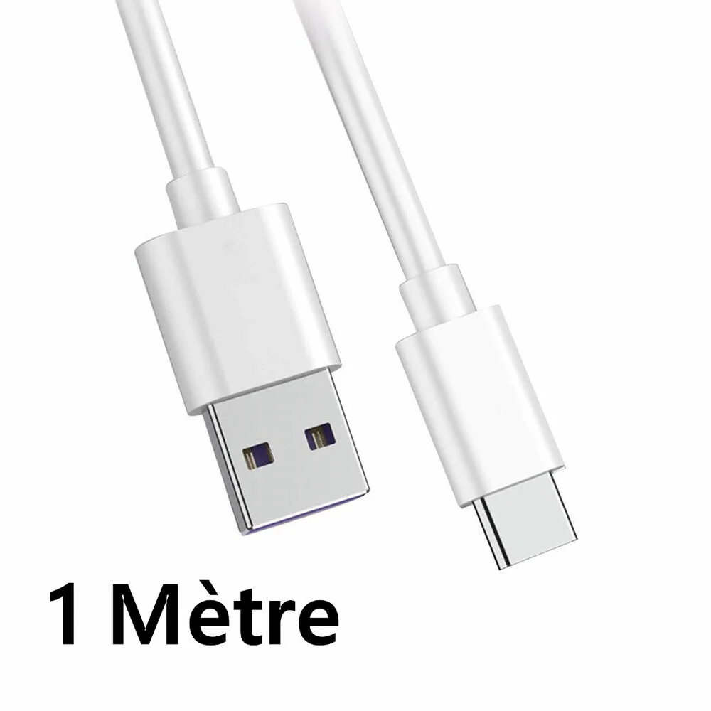 CABLE USB TYPE C 2.4 A POUR FOR SAMSUNG S8 S9 S10 Plus Note 8 9 A20e A40 A50 A8
CABLE USB TYPE C 2.4 A POUR FOR SAMSUNG S8 S9 S10 Plus Note 8 9 A20e A40 A50 A8