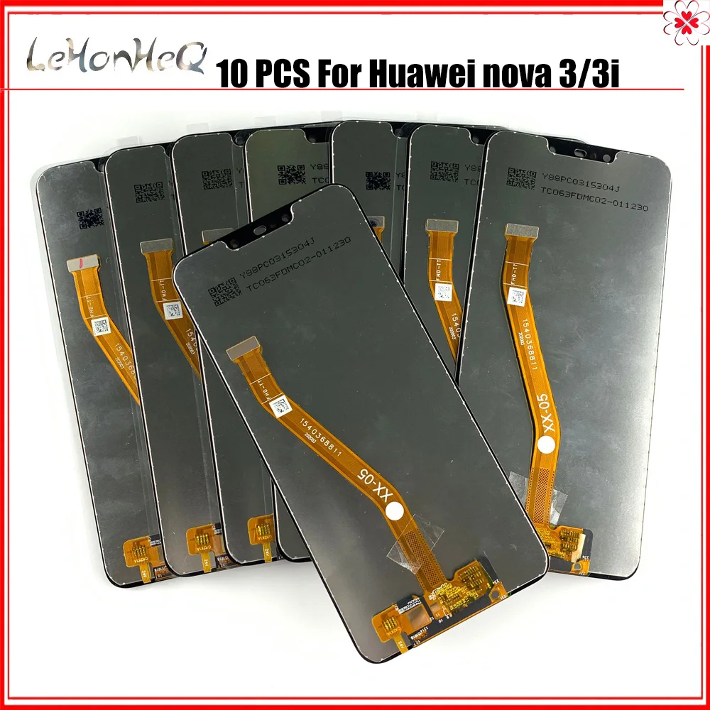 10 piece/lot 6.3" original LCD for Huawei Nova 3i INE-LX2 nova 3 PAR LX1 LCD Display Touch Screen Digitizer Assembly
10 piece/lot 6.3" original LCD for Huawei Nova 3i INE-LX2 nova 3 PAR LX1 LCD Display Touch Screen Digitizer Assembly