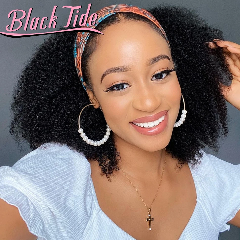 Afro Kinky Curly Wig Headband Wig Human Hair Remy 150% Indian Curly Headband Wig No Glue Headband Wigs Human Hair 10-28 Inches
Afro Kinky Curly Wig Headband Wig Human Hair Remy 150% Indian Curly Headband Wig No Glue Headband Wigs Human Hair 10-28 Inches