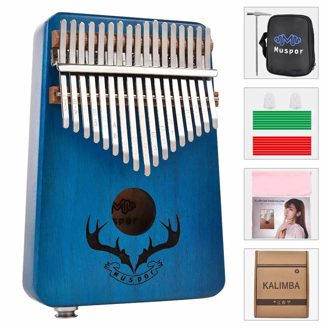 EQ Kalimba 17 Keys Thumb Piano with Tune Hammer Portable Finger Piano Gift for Kids Adult Beginners Professional
EQ Kalimba 17 Keys Thumb Piano with Tune Hammer Portable Finger Piano Gift for Kids Adult Beginners Professional