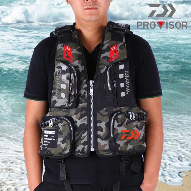 Daiwa Fishing Vest Men Fishing Life Vest Fish Buoyancy Life Safety Waistcoat Fishing Jacket Swimming Fish Safety Waistcoat
Daiwa Fishing Vest Men Fishing Life Vest Fish Buoyancy Life Safety Waistcoat Fishing Jacket Swimming Fish Safety Waistcoat