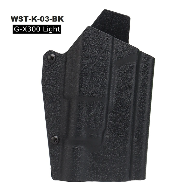 Чехол Kydex для Glock 17/19/19x/45 внутренний пояс фонарь 19x (Gen 1-5) чехол пистолета X300 | Спорт
