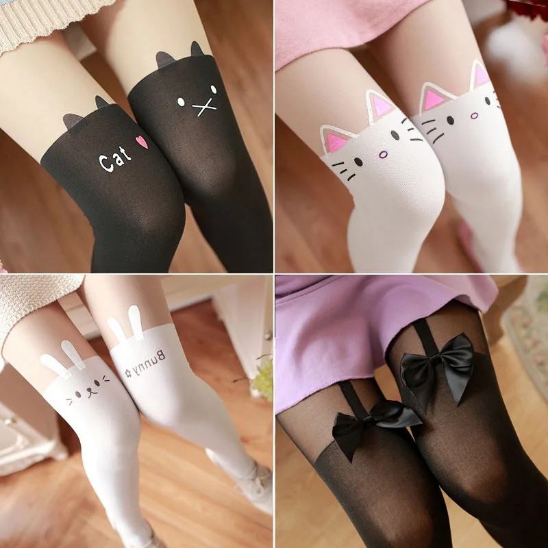 70D pantys mujer women sexy fake knee medias stockings Tattoo Cartoon velet cute girl long soild two colors pantyhose tights
70D pantys mujer women sexy fake knee medias stockings Tattoo Cartoon velet cute girl long soild two colors pantyhose tights