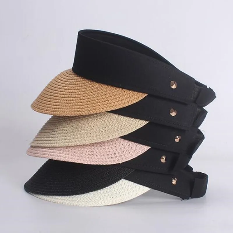 SILOQIN New Women's Hat Summer Fashion Outdoor Sun Hats Adjustable Size Elegant Simple Empty-top Cap Brands Snapback Sunhat Tide
SILOQIN New Women's Hat Summer Fashion Outdoor Sun Hats Adjustable Size Elegant Simple Empty-top Cap Brands Snapback Sunhat Tide