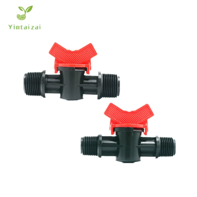 1/2"3/4" Threaded Male-Male Valve Garden Irrigation Micro Drip Irrigation Greenhouse Mini Valve For LDPE Tube Drip Fitting
1/2"3/4" Threaded Male-Male Valve Garden Irrigation Micro Drip Irrigation Greenhouse Mini Valve For LDPE Tube Drip Fitting