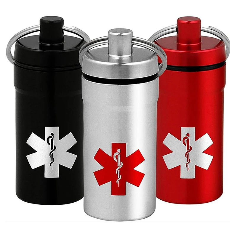 1PC Outdoor Key Holder Aluminum Waterproof Pill Shaped Box Bottle Holder Container Keychain Medicine Keyring Keychain Box
1PC Outdoor Key Holder Aluminum Waterproof Pill Shaped Box Bottle Holder Container Keychain Medicine Keyring Keychain Box