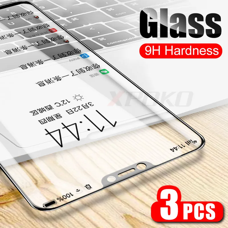 Защитное стекло закаленное 9H для Xiaomi Redmi Note 7/5/6 Pro/7/K20 Pro/6A/5A/5 Plus 3 шт.|Защитные стёкла